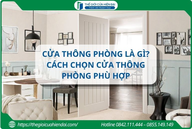 cửa thông phòng