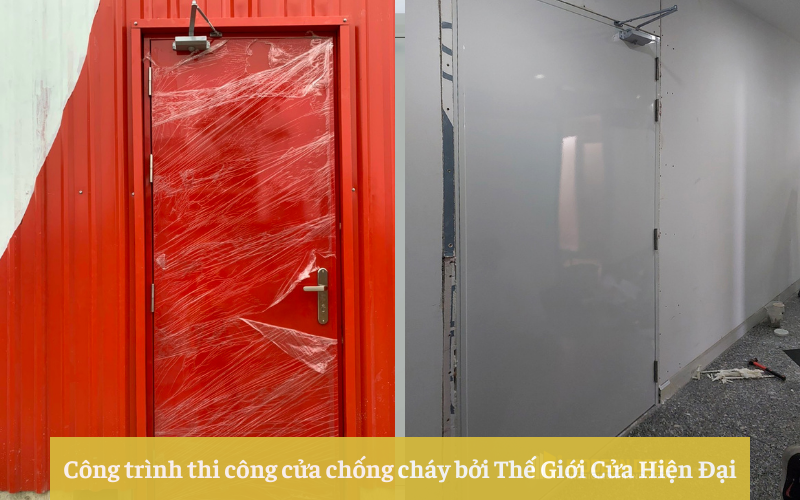 cửa thép chống cháy