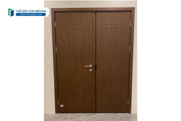 cửa gỗ công nghiệp 2 cánh