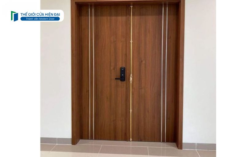 cửa gỗ công nghiệp 2 cánh