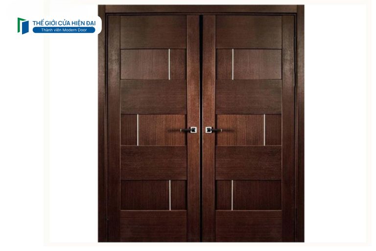 cửa gỗ công nghiệp 2 cánh