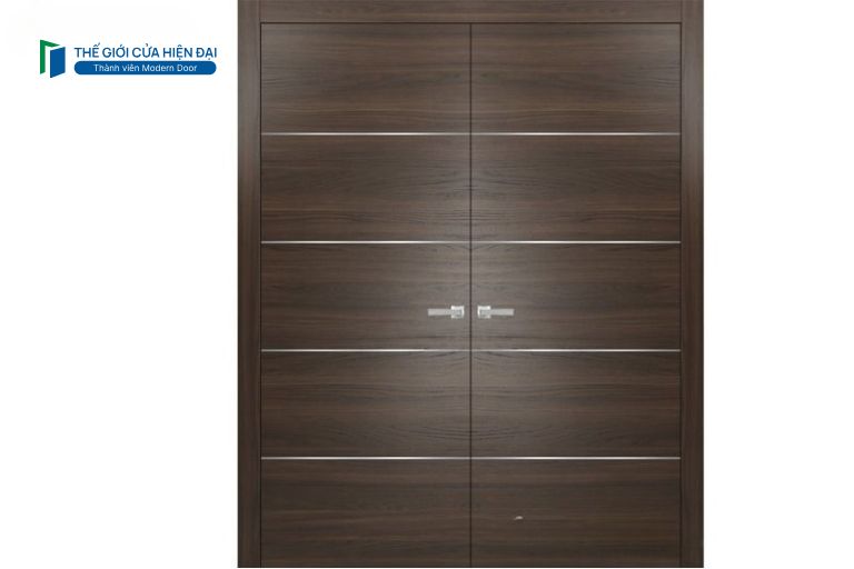 cửa gỗ công nghiệp 2 cánh
