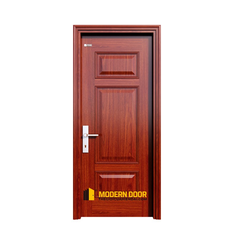 Cửa thép vân gỗ 1 cánh - MD 01