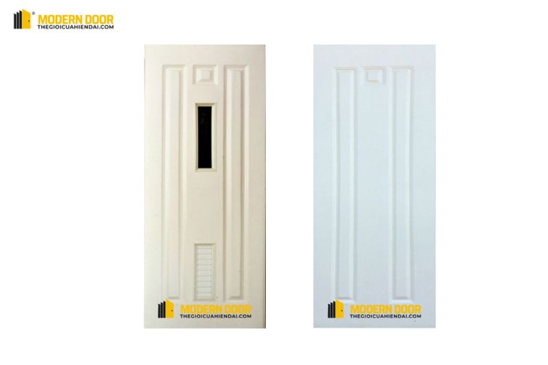 Cửa có nhiều màu sắc nhã nhặn và tinh tế