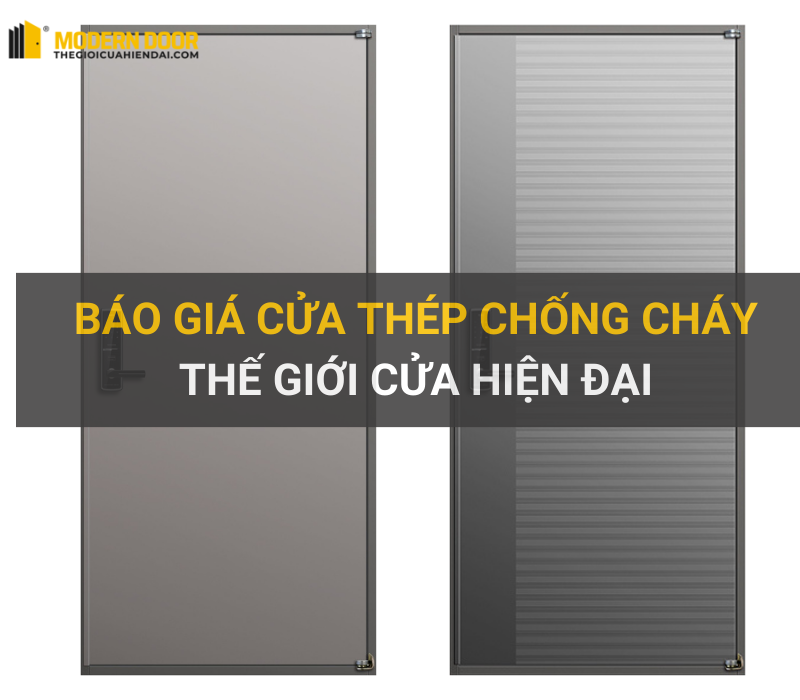 Cửa thép chống cháy