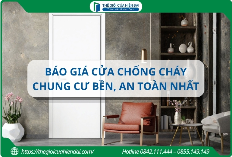 cửa chống cháy chung cư
