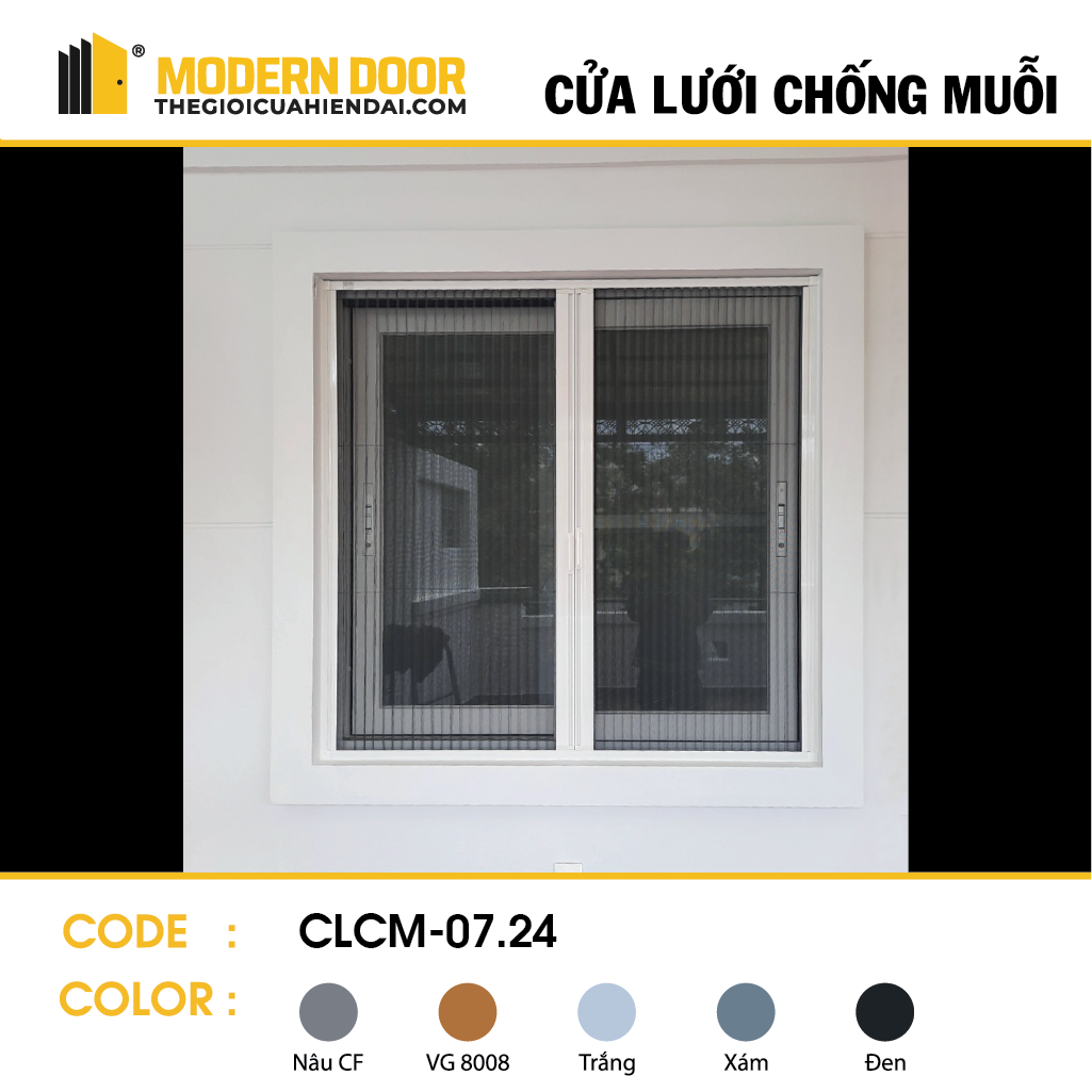 Cửa lưới chống muỗi CLCM-07.24