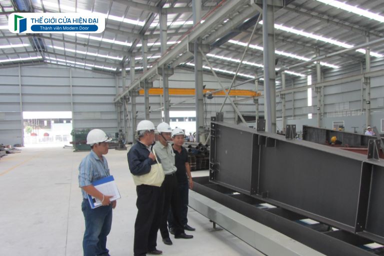 quy trình sản xuất cửa chống cháy