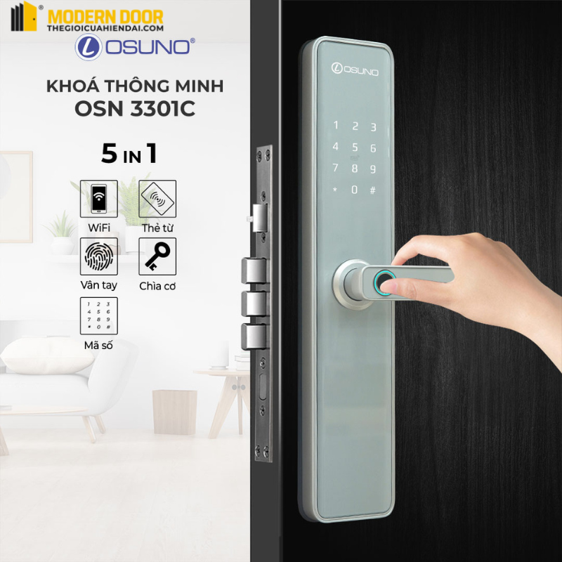 Khóa điện tử OSUNO 3301C