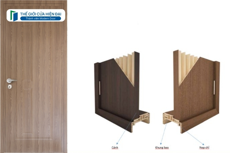 cấu tạo cửa nhựa composite