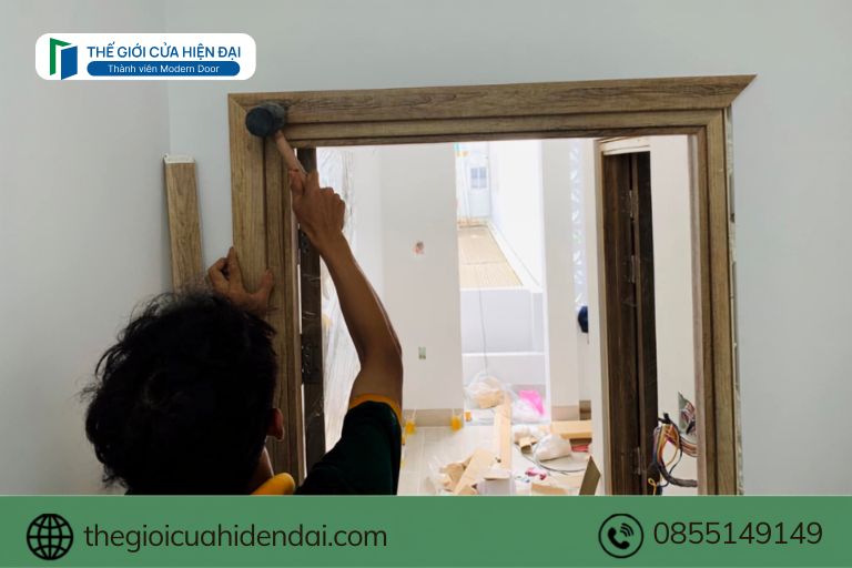 hướng dẫn thi công cửa nhựa composite