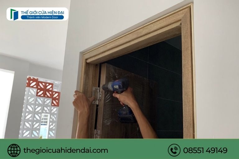 hướng dẫn thi công cửa nhựa composite