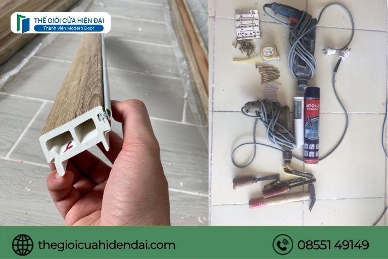 hướng dẫn thi công cửa nhựa composite