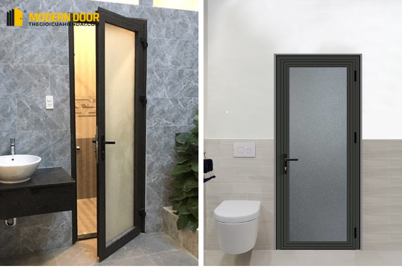 cửa nhà vệ sinh nhôm xingfa