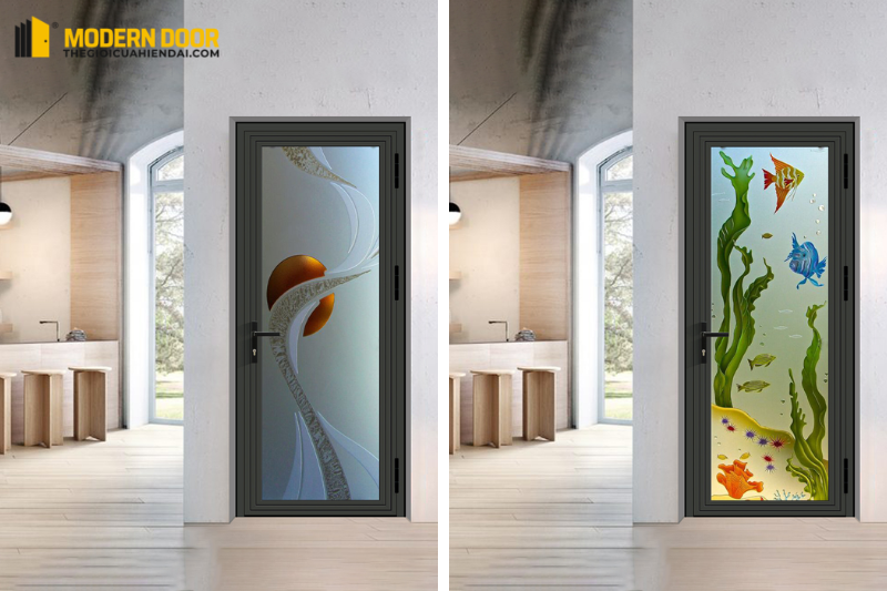 cửa nhà vệ sinh nhôm xingfa