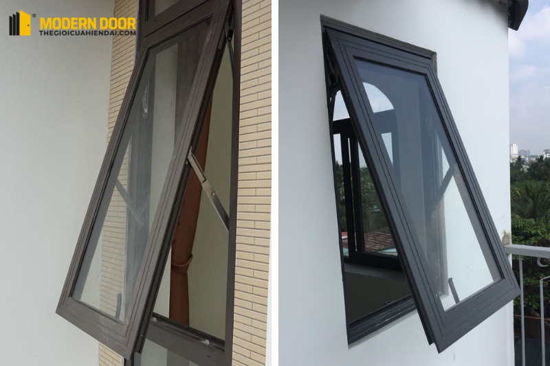 cửa sổ lật nhà vệ sinh