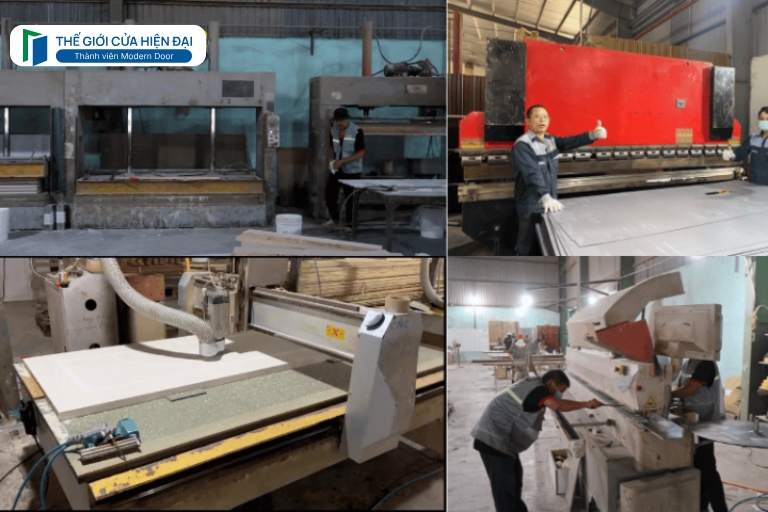 cửa thép vân gỗ tại bình phước