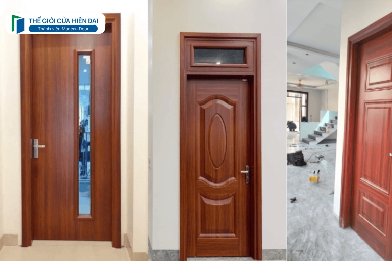cửa thép vân gỗ tại bình phước