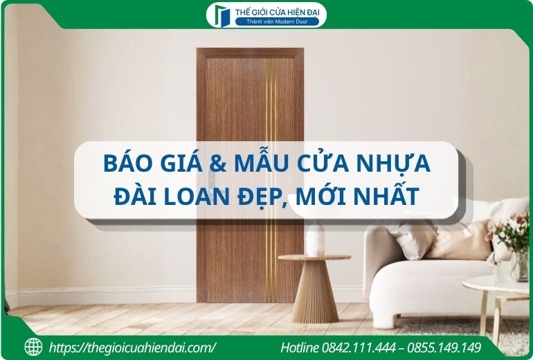 cửa nhựa đài loan