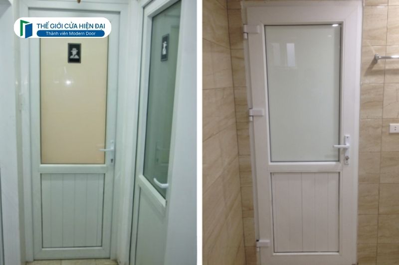 cửa nhựa nhà vệ sinh