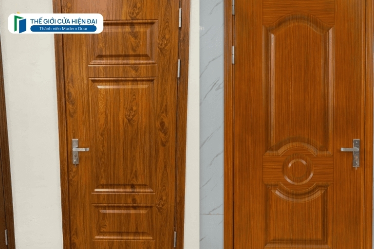 cửa thép vân gỗ