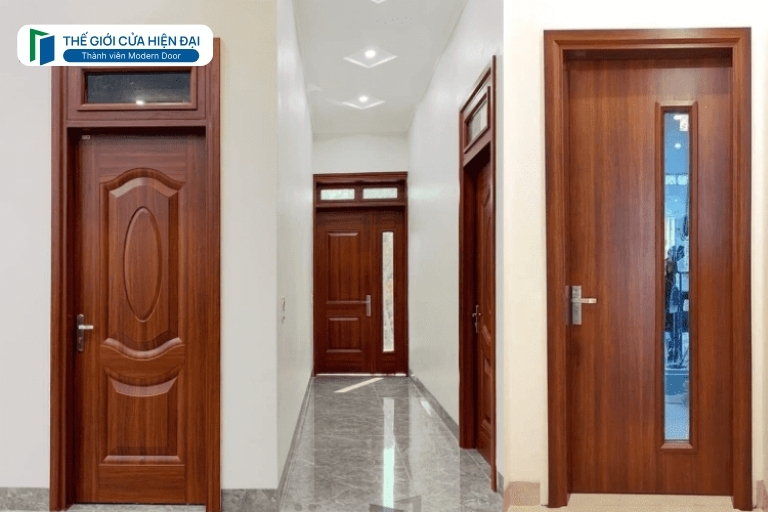 cửa thép vân gỗ