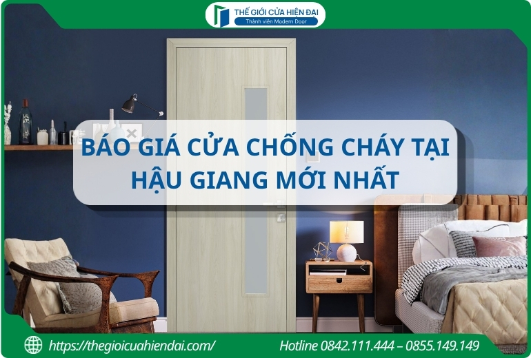 cửa chống cháy hậu giang