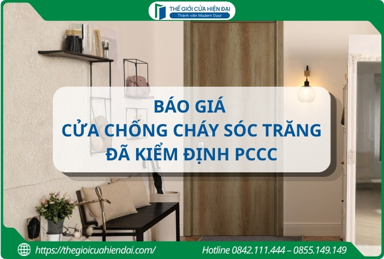 cửa chống cháy sóc trăng