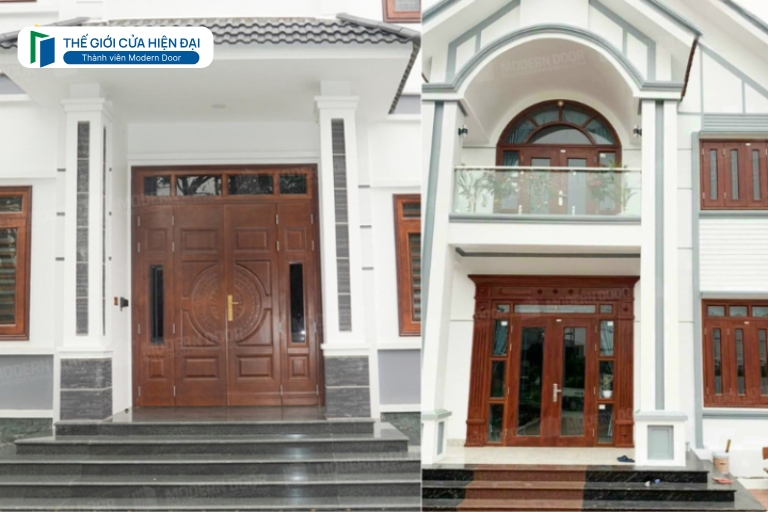 cửa thép vân gỗ tại bình dương