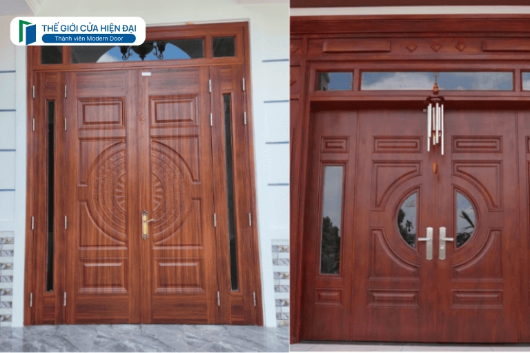 cửa thép vân gỗ tại đồng nai