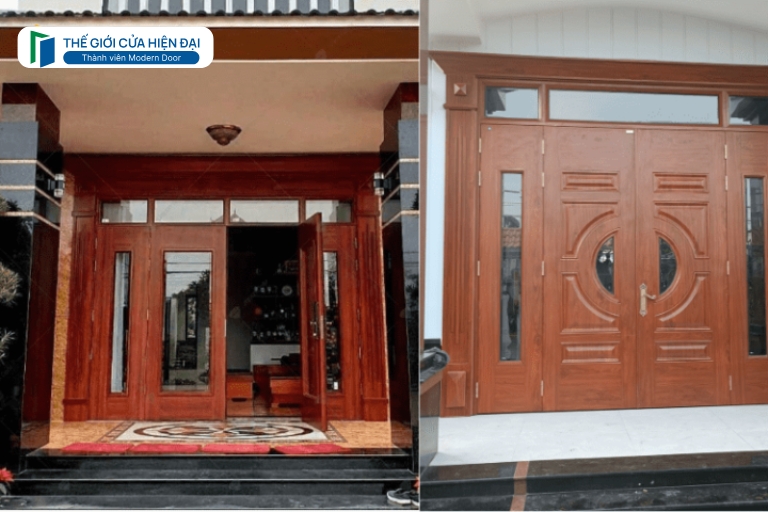 cửa thép vân gỗ tại đồng nai