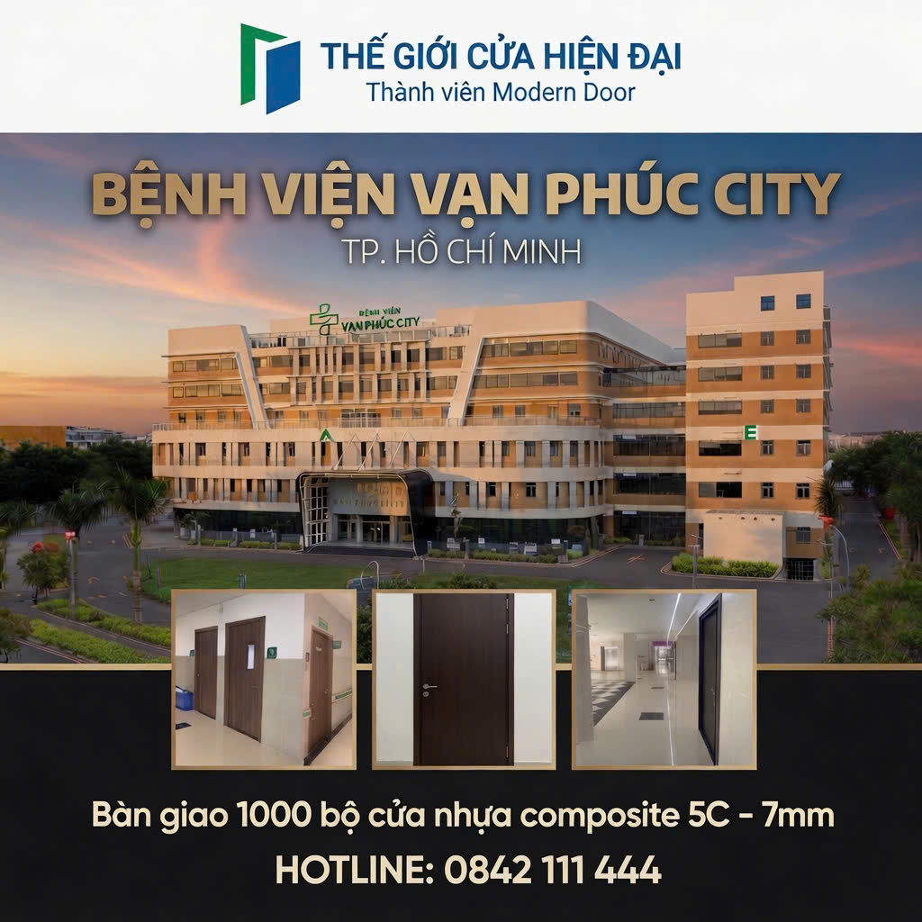 dự án Thế Giới Cửa Hiện Đại thi công bàn giao